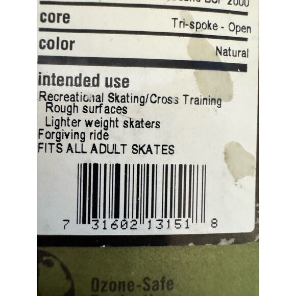 Kryptonics Vr 76 Skate Wheels Green 76mm 78A Skates Skating NIB Skater New Boxed - Picture 12 of 12